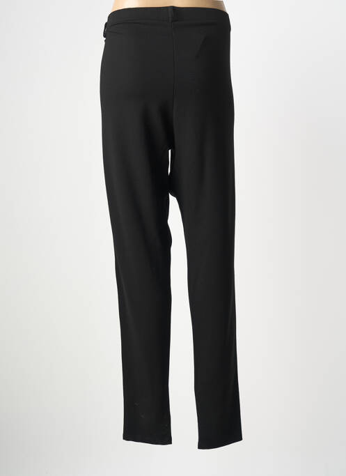 Pantalon slim țesătură poplin mărime normală negru ZHENZI femme
