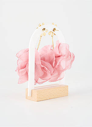 Cercei roz ZAG femme