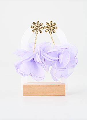 Cercei  violet ZAG femeie