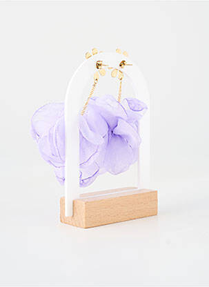 Cercei  violet ZAG femeie