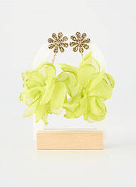 Cercei verde ZAG femme