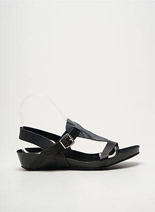 Sandale/pantofi decupați închidere cu buclă(e) toc de 4 la 6 cm negru BELLA STORIA femme