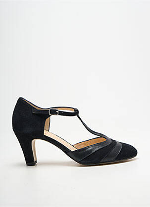 Pantofi cu toc închidere cu buclă(e) toc de 7 la 9 cm negru BELLA STORIA femeie