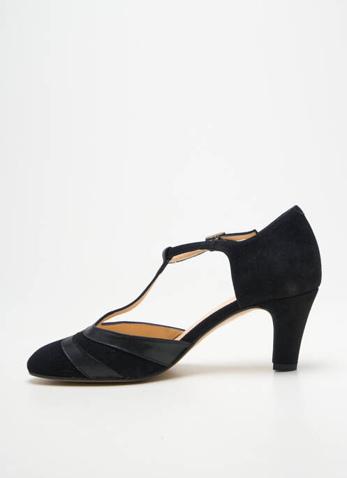 Pantofi cu toc închidere cu buclă(e) toc de 7 la 9 cm negru BELLA STORIA femme
