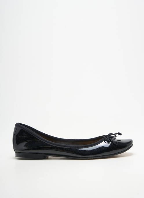 Balerine material neted toc plat până la 3 cm negru BELLA STORIA femme