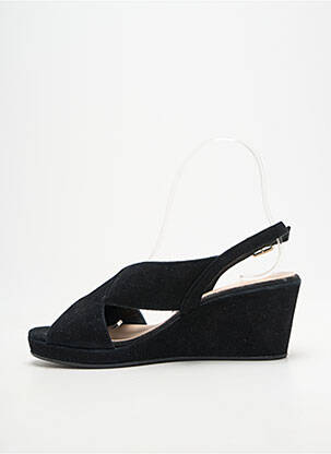 Sandale/pantofi decupați toc platformă toc de 4 la 6 cm negru BELLA STORIA femeie
