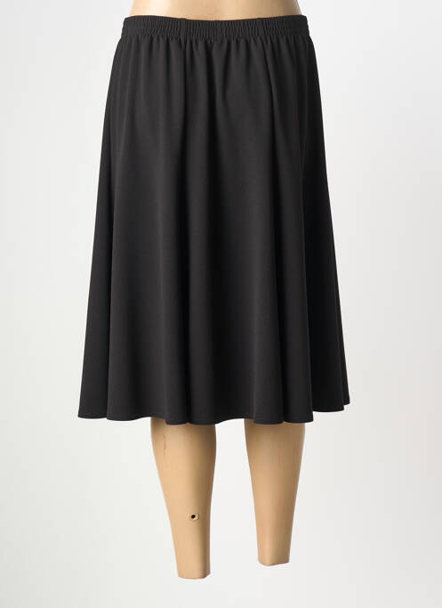 Fustă midi croială evazată negru GRIFFON femme