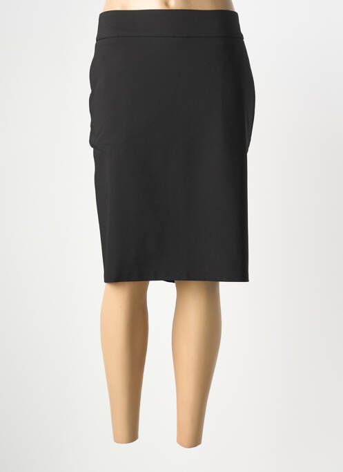 Fustă midi croială dreaptă negru GRIFFON femme