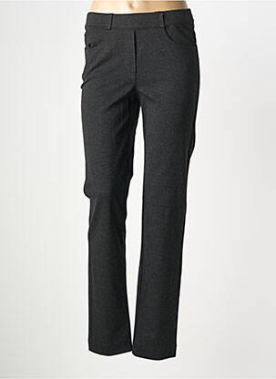 Pantalon slim talie elastică mărime normală gri STARK femeie