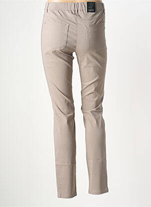 Pantalon slim talie elastică mărime normală gri STARK femeie