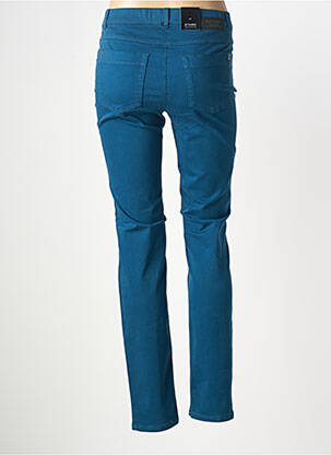 Pantalon slim talie elastică mărime normală albastru STARK femeie