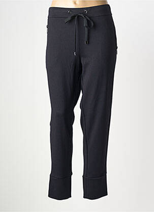 Pantalon slim talie elastică mărime normală negru STARK femeie