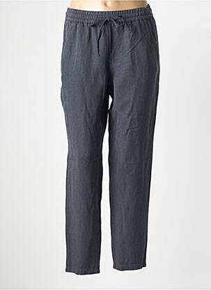 Pantalon drept țesătură crep mărime normală gri STARK femeie