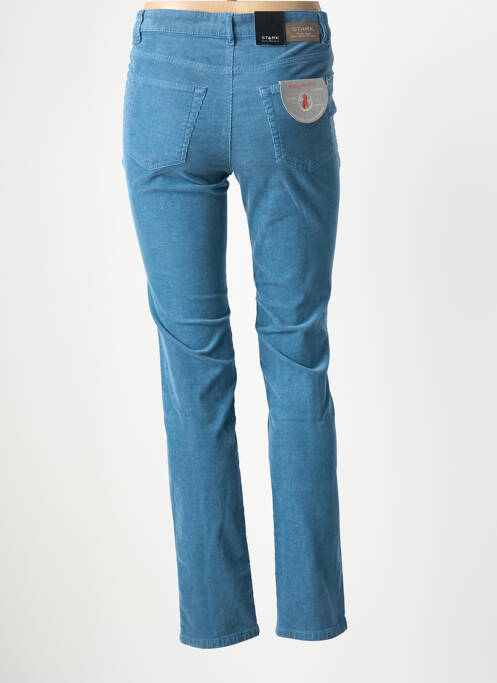 Pantalon slim elasticitate mărime normală albastru STARK femme