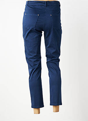 Pantalon 7/8 elasticitate mărime normală albastru MERI & ESCA femeie