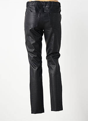 Pantalon slim talie elastică mărime normală negru STARK femeie