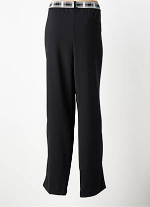 Pantalon drept țesătură crep mărime normală negru DIANE LAURY femeie