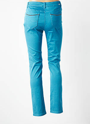 Pantalon slim conic mărime normală albastru DIANE LAURY femeie