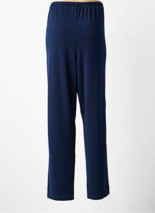Pantalon slim talie elastică mărime normală albastru GRIFFON femeie