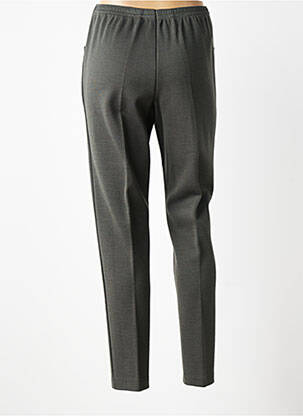Pantalon slim talie elastică mărime normală verde GRIFFON femeie