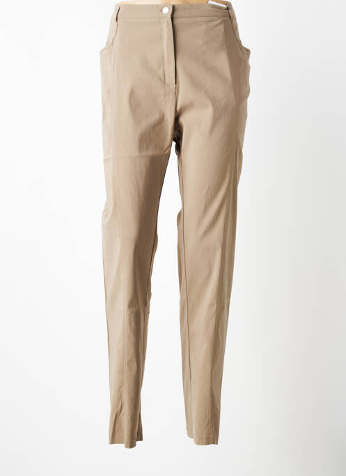 Pantalon slim elasticitate mărime normală gri TELMAIL femme