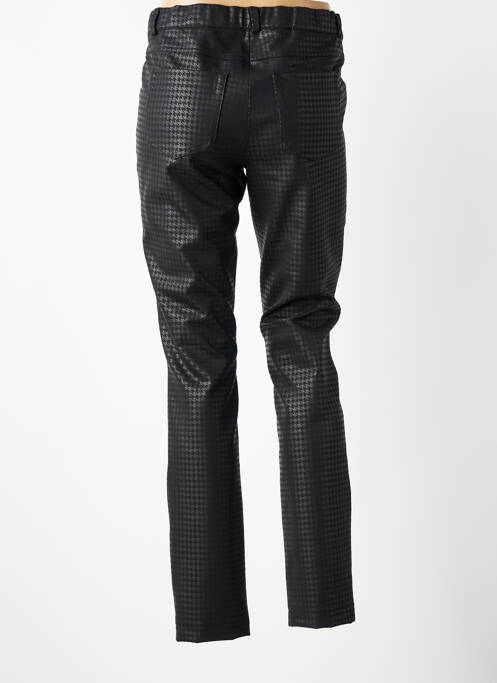 Pantalon slim talie elastică mărime normală negru STARK femme