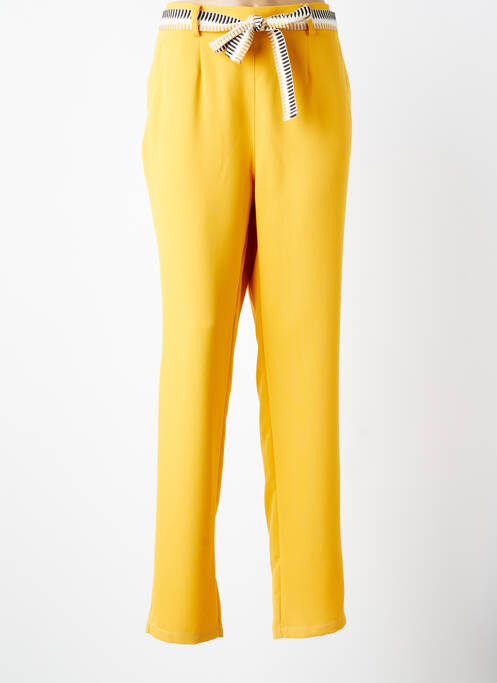Pantalon slim mărime normală mărime normală galben DIANE LAURY femme