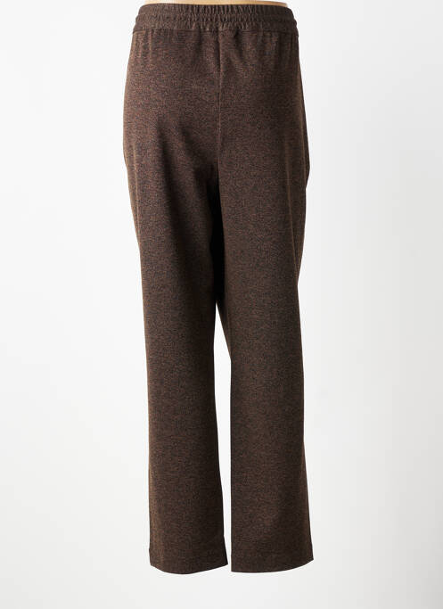 Pantalon slim talie elastică mărime normală maro DIANE LAURY femme