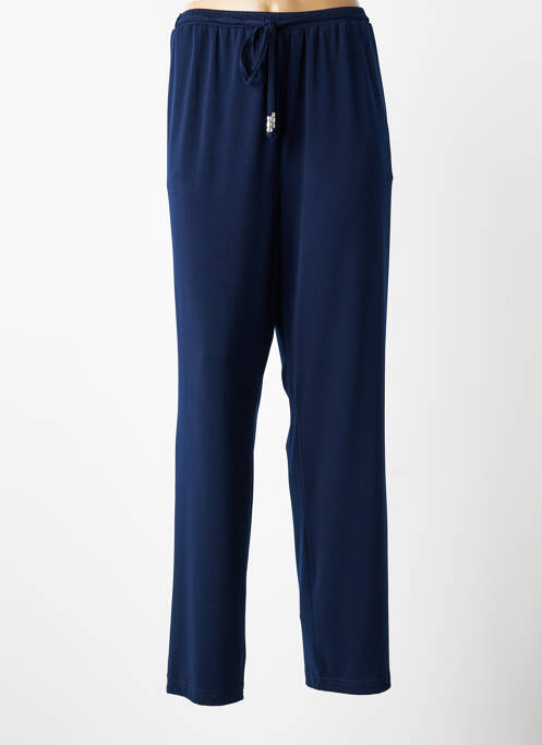 Pantalon slim talie elastică mărime normală albastru GRIFFON femme