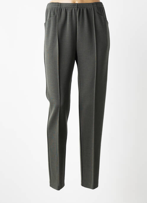 Pantalon slim talie elastică mărime normală verde GRIFFON femme