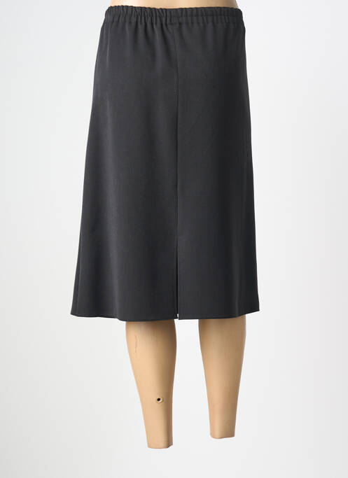 Fustă midi croială dreaptă negru PLURIELLES femme