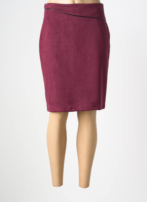 Fustă midi mărime normală violet PLURIELLES femme