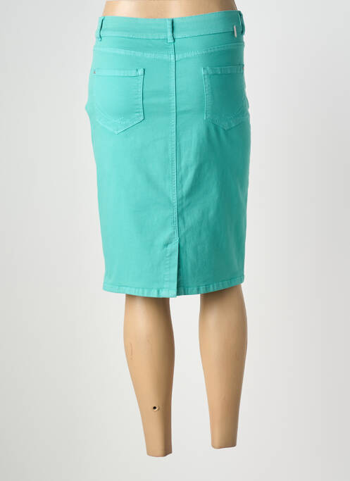 Fustă midi elasticitate verde DIANE LAURY femme