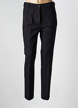 Pantalon slim talie înaltă talie înaltă negru PLURIELLES femeie