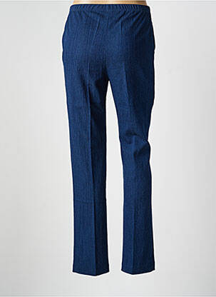 Pantalon slim talie elastică albastru FRANCE RIVOIRE femeie