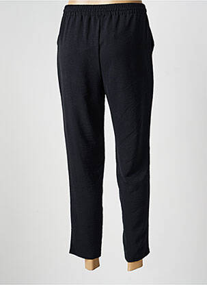 Pantalon 7/8 talie elastică mărime normală negru LOURDES CASTILLO femeie