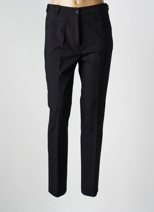 Pantalon slim talie elastică talie înaltă negru PLURIELLES femme