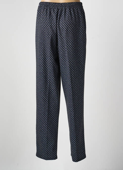Pantalon drept elasticitate talie înaltă negru GEVANA femme
