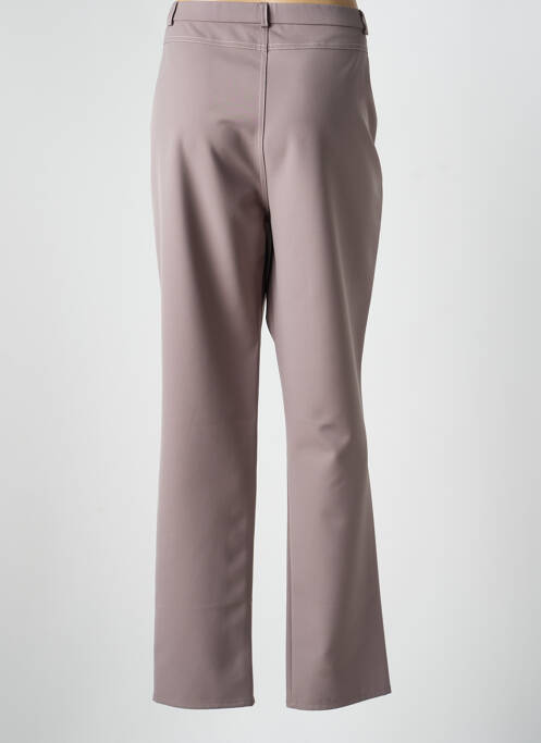 Pantalon slim talie elastică mărime normală gri GEVANA femme