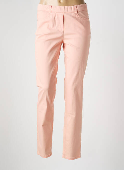 Pantalon slim talie elastică mărime normală portocaliu STARK femme