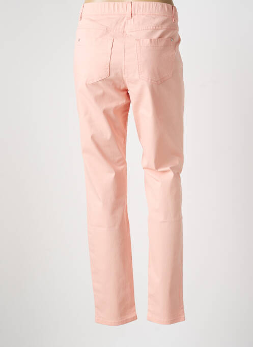 Pantalon slim talie elastică mărime normală roz STARK femme