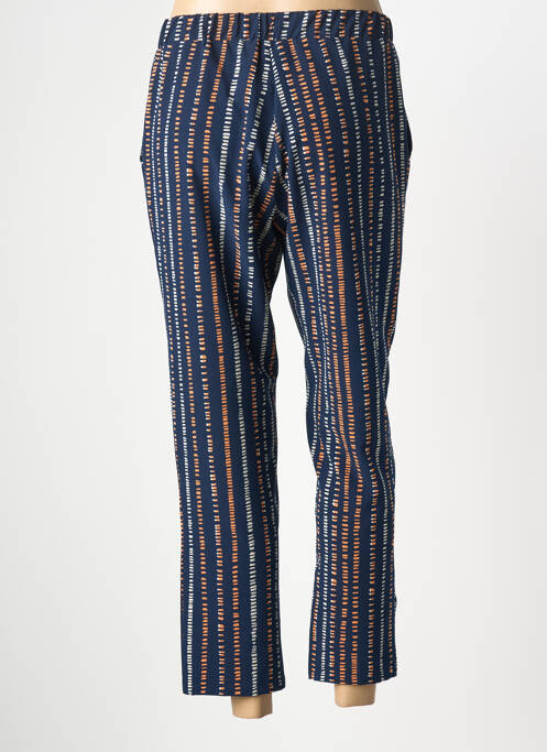 Pantalon 7/8 elasticitate mărime normală albastru FRANCE RIVOIRE femme