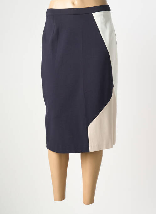 Fustă midi elasticitate albastru FRANCE RIVOIRE femme