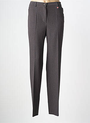 Pantalon drept elasticitate mărime normală gri TONI femeie