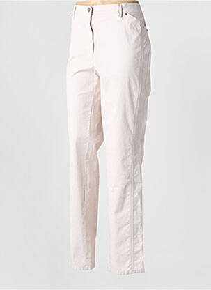 Pantalon drept elasticitate mărime normală bej TONI femeie