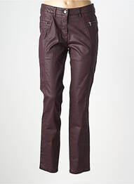 Pantalon slim elasticitate mărime normală violet TONI femme