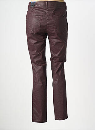 Pantalon slim elasticitate mărime normală violet TONI femeie