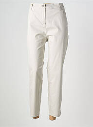 Pantalon 7/8 elasticitate mărime normală bej TONI femme
