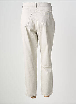 Pantalon 7/8 elasticitate mărime normală bej TONI femeie