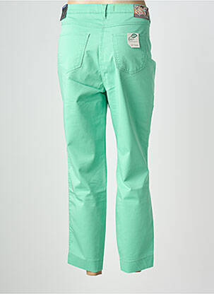 Pantalon 7/8 elasticitate mărime normală verde TONI femeie